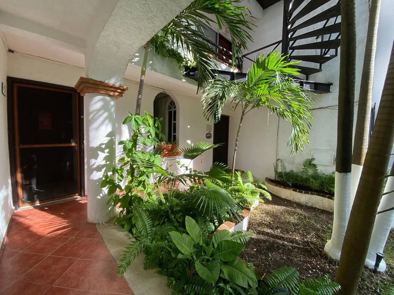 Daire Colorful Hacienda Style 2Br With Pool Steps To Beach Playa del Carmen Meksika