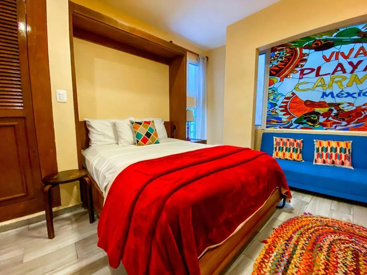 Lejlighed Colorful Hacienda Style 2Br With Pool Steps To Beach Playa del Carmen Mexico