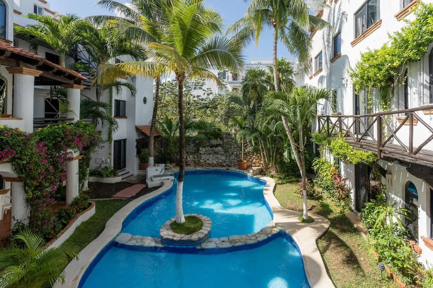 Lejlighed Colorful Hacienda Style 2Br With Pool Steps To Beach Playa del Carmen Mexico